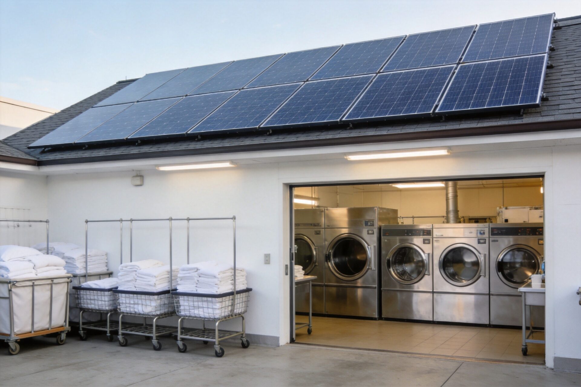 Solar-Powered Hotel Laundry: ROI and Implementation Guide